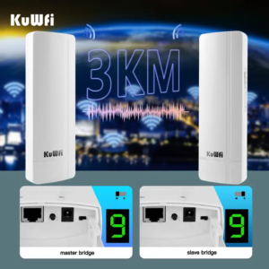 Router exterior gigabit, punte wireless 900Mbps 5.8G, 5km distanță lungă pentru conexiuni point-to-point WiFi – imagine 2