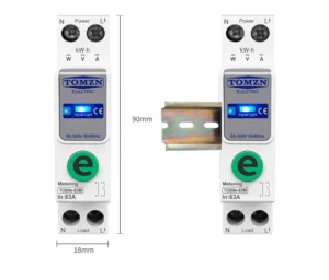 63A TOMZN TOB9e-63M Ewelink 110V 220V WIFI contor inteligent – imagine 2