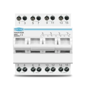 Comutator mecanic trifazat 4P 63A MTS pentru alimentare dublă
