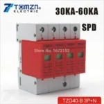 Descărcător de supratensiune 3P+N 20KA~40KA 385VAC