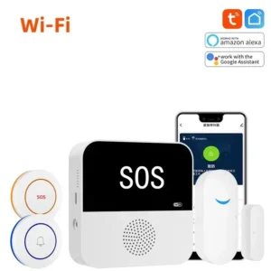 Pager WiFi SoS pentru persoane în vârstă