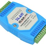 ZLAN9480A Extender și repetor RS485 cu 8 canale