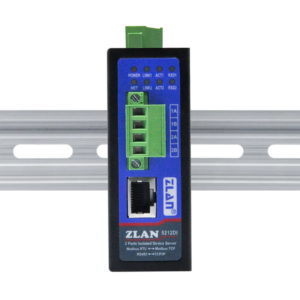 ZLAN5212DI Gateway MQTT izolat RS485, două porturi RS485 către server serial Modbus RTU TCP – imagine 2
