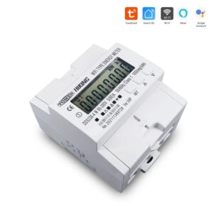 60A TUYA RS485 WiFi contor electric monofazat inteligent / protecție supratensiune / timer – imagine 2