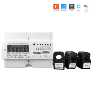 Contor trifazat bidirecțional WiFi Tuya 100A 4P – monitorizare PV în timp real – imagine 2