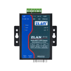 Gateway Modbus RS485 Ethernet ZLAN5112 MQTT JSON